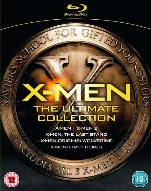 X-men: The Ultimate Collection (5 X-men Films) [Blu-ray]